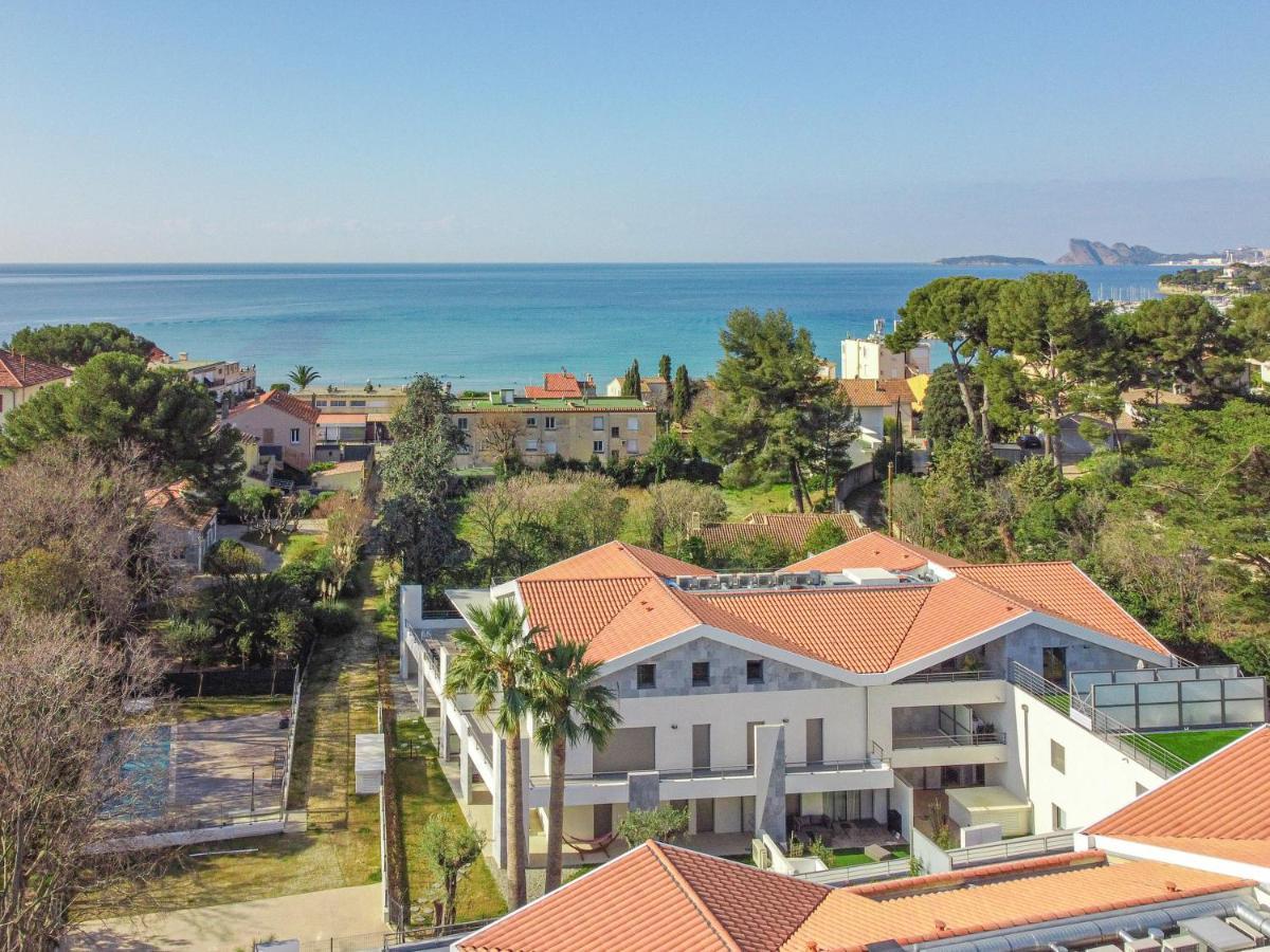 T4 Neuf - Jardin-Terrasse Et Piscine - Acces Direct Plages Et Centre Village - App C 12 Saint-Cyr-sur-Mer Luaran gambar